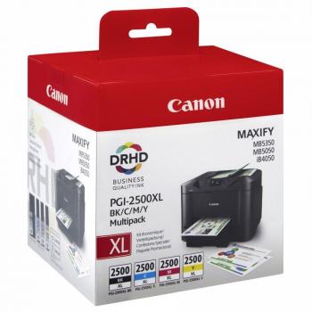 Canon Original 4‑Farb‑Tintenpackung PGI‑2500 XL – MAXIFY kompatibel