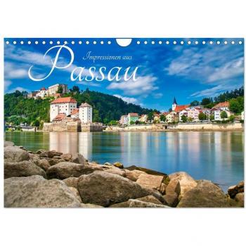 Impressionen aus Passau (Wandkalender 2025 DIN A4 quer) CALVENDO Monatskalender