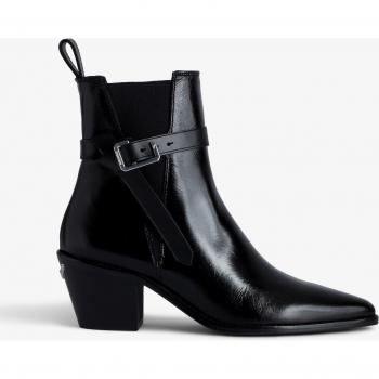 ZV Women’s Vintage Cowboy Ankle – Black