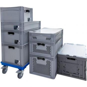Surplus System Eurobox B 60 × 40 × 12 cm – Lagerkiste für Werkstatt