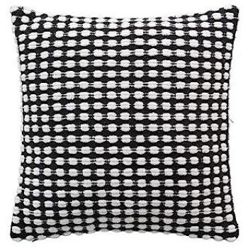 Coussin de Décoration Greta 40x40cm Noir