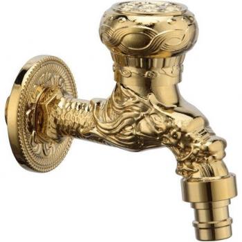 Robinet Extérieur Laiton Sculpté – Lavage & Décoration