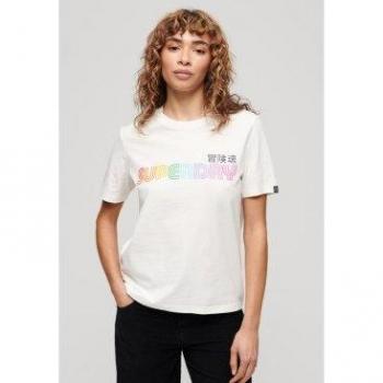 Camiseta Superdry Arcoíris para Mujer