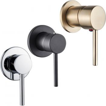 Poiqihy Black Gold Chrome Bathroom Water Tap