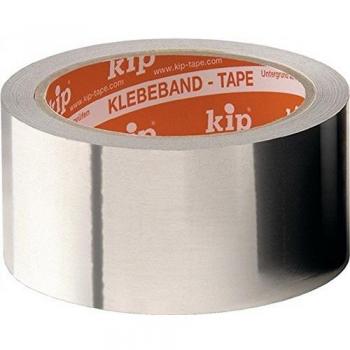 Kip Aluminiumklebenband DIN 4102 B1 Länge 50m Breite 50mm Alu-Folie