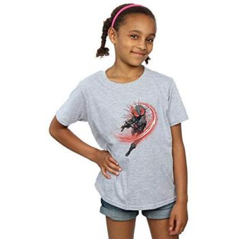 Aquaman & Black Manta Flash Shirt – 9‑Year‑Old Girl