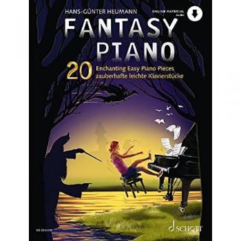 Fantasy Piano: 20 zauberhafte leichte Klavierstücke. Klavier.