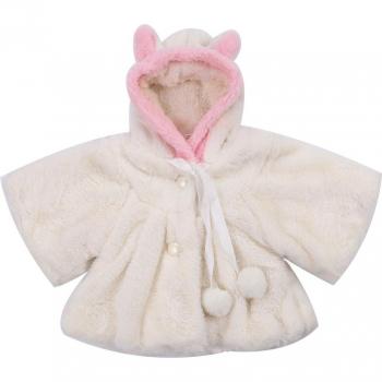 Warm Velvet Coat for Newborn Girls