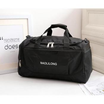 Bolsa de gimnasio con bolsillo para zapatos, grande y resistente al agua, ideal para fitness y yoga