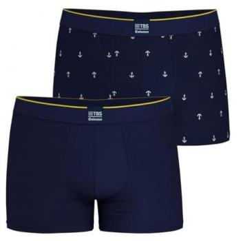 Boxers Homme Sailor – Lot de 2, Collaboration TBS & Eminence, Bleu