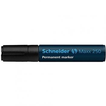 Schneider Permanentmarker Maxx 250 Keilspitze 2-7mm schwarz