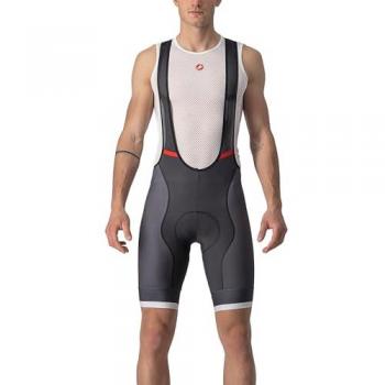Salopette Castelli Competizione Kit grigio scuro argento rosso XL