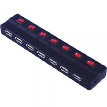 Hub USB 2.0 con 7 Porte e Alimentatore
