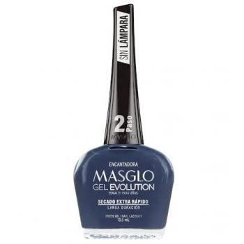 Gel Masglo Evolution Encantadora 13,5 ml – Larga Duración y Secado Rápido