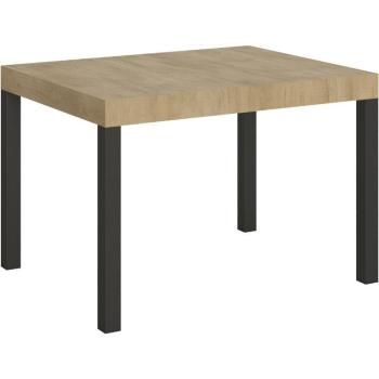 Karry Table Extensible 120–204 cm – style bois naturel