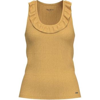 Débardeur casual Dorina jaune moutarde, Taille XS, Femme – Pepe Jeans