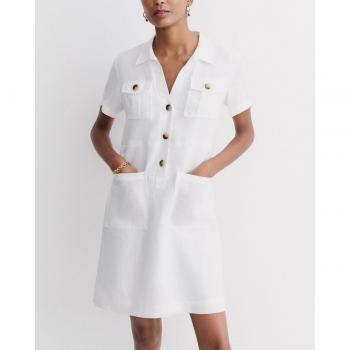 Robe Femme Lin Blanc Caroll – 38