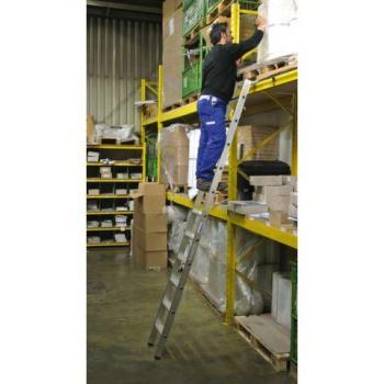 Aluminium Ladder met 8 Treden en 2 Haken