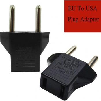 Adaptador de Viaje Europeo‑Estadounidense