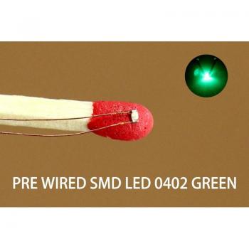 C0402 40pcs Pre-soldered Micro 0.1mm Copper Wired SMD LED Lights Variety