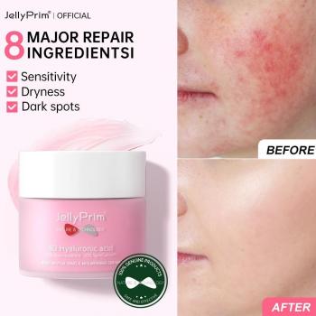Crema Hidratante y Blanqueadora JellyPrim Rose Encanto Rosa