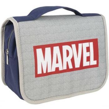 Neceser aseo viaje Marvel gris