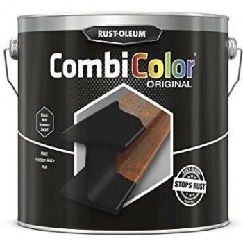 Peinture de réparation et protection contre la rouille Rust-Oleum, noir mat, 2.5 kg