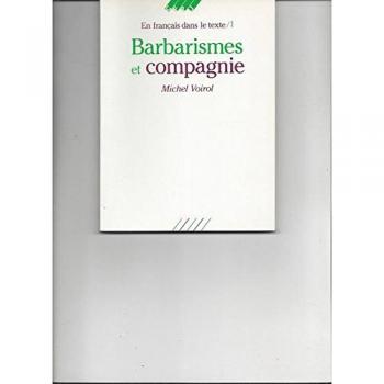 Barbarismes Et Compagnie