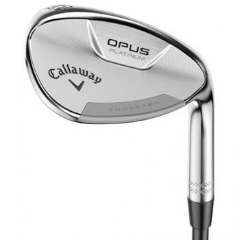 Callaway Opus Platinum Chrome Wedge 2024 (Stahl, Rechtshänder, 56°, 12°, S-Grind)