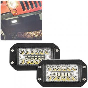 Kit de iluminación empotrada LED 12V para coches, 6 pulgadas