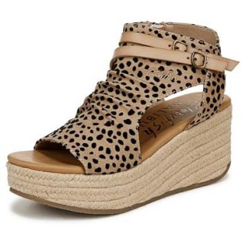 Blowfish Malibu Espadrilles Animal Print Lacey-C-Rope