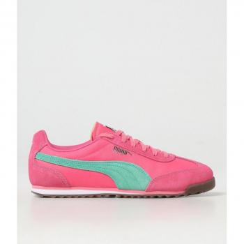 Puma Sneakers Nylon e Camoscio Rosso 38½