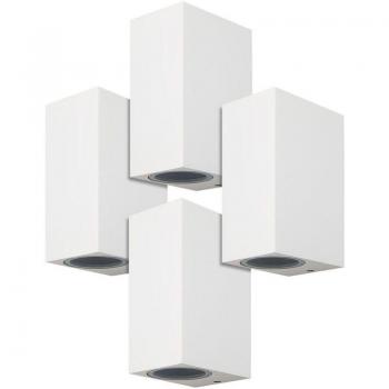 Apliques de Exterior Manhattan Blanco
