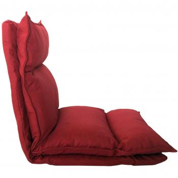Fauteuil A Ground Sitting Yoga Rouge Polyester 70x56x70