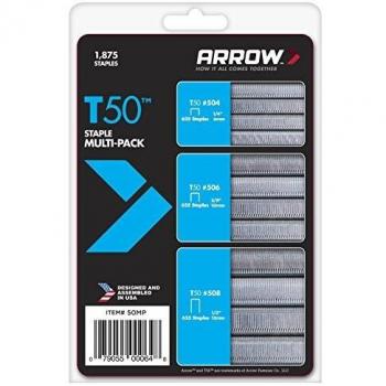 Arrow ARRT50SMP T50 Staples Multi Pack 10mm
