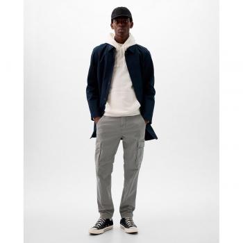 Pantalone Cargo Uomo Grigio Taglia 34 x 30