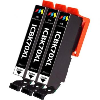 Epson EP-706A 70L Black Ink Cartridge – 3-Pack, Cherry Color Variant