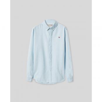 Camisa de niño en denim light blue de Silbon