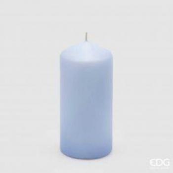 Bougie Artisanale Moccólo Bleu H.15 D.6,8 EDG