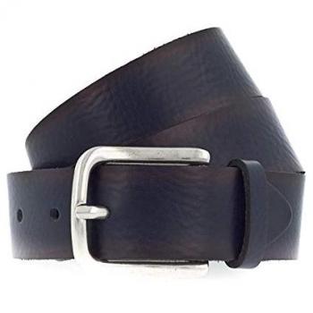 Vanzetti Classique Bleu – Ceinture 35 mm en cuir