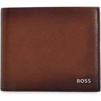 Boss Portafoglio Highway 8cc Marrone Medio Unica Dimensione