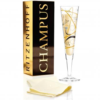 Ritz Multi-Color Champagne Stemware – 2014 Design by Beauregard