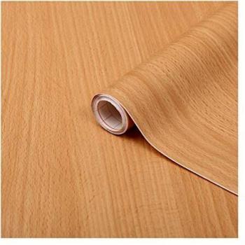 Vinilo Adhesivo para muebles color haya marrón 200 x 90 cm