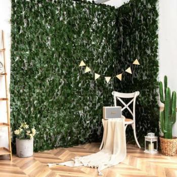 Artificial Ivy Privacy Fence Screen