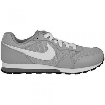 Nike Boys' MD Runner 2 Athletic Shoes Gray Size: 3.5 UK