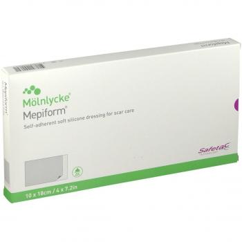 Mepiform® Pansement Adhésif Silicone 10x18 cm