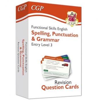 Functional Skills English Revision Question Cards: Spelling, Punctuation & Grammar Entry Level 3