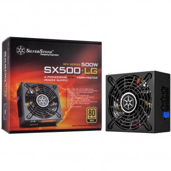 Gold‑Modular SFX 500 W – SilverStone SST‑SX500‑LG v2.0 (leiser Lüfter)