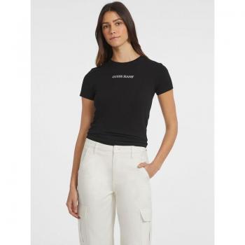 T‑Shirt Donna con Logo Print – Versione Jeans