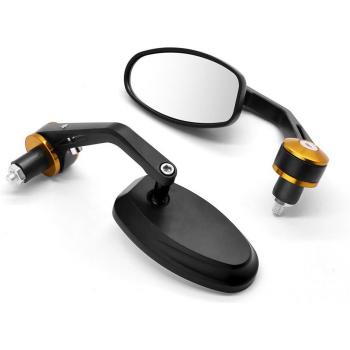 Miroir latéral 22 mm Ducati – Barre de poignée fine, verre transparent